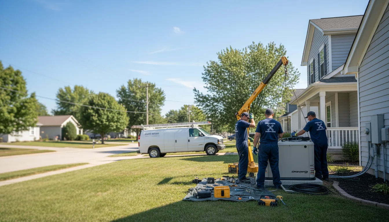 Generator Installation in Bokchito, OK near me